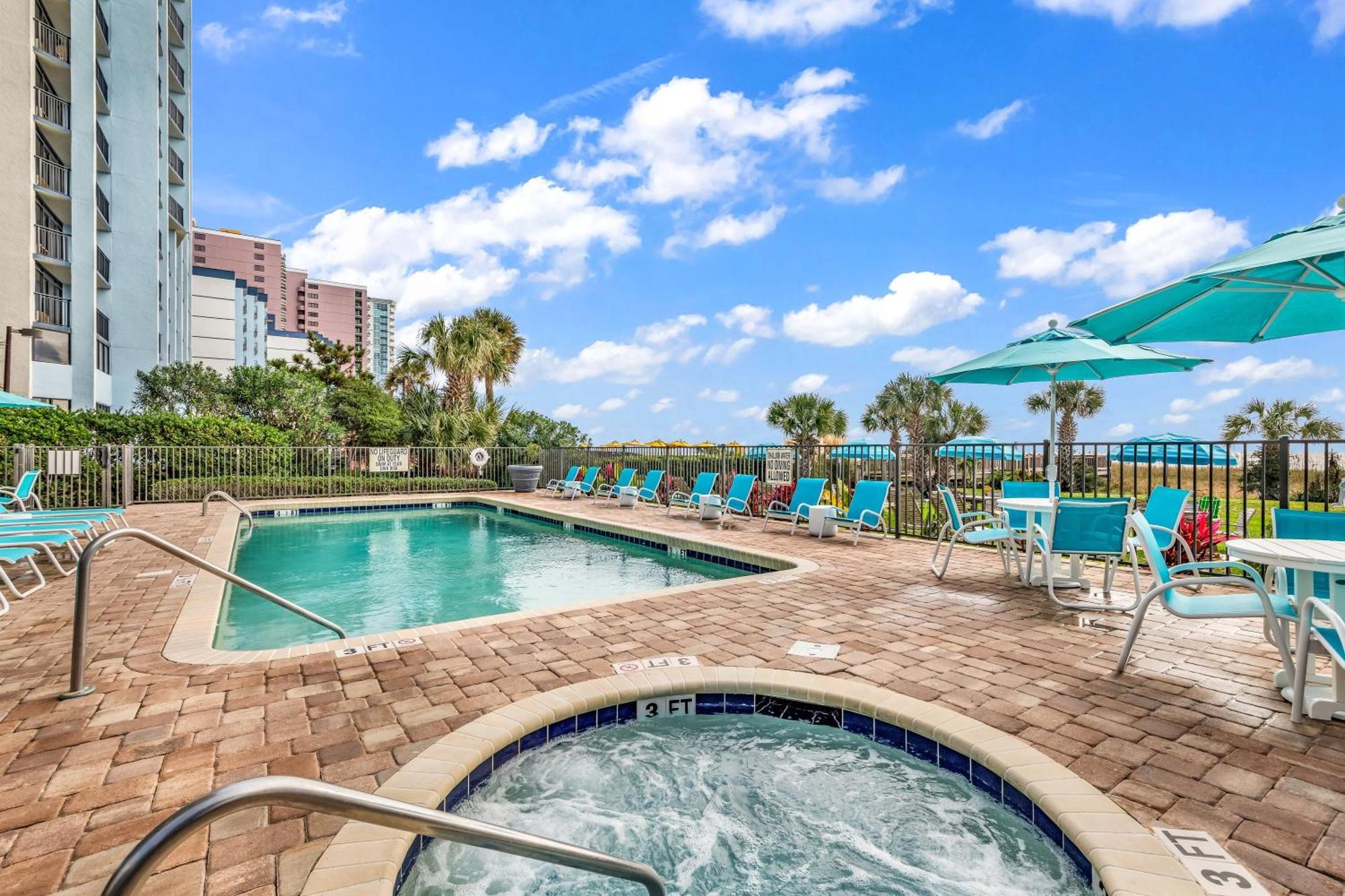 5Th Floor Direct Oceanfront Double Suite Sleeps 6 Meridian Plaza 503 Myrtle Beach Ngoại thất bức ảnh